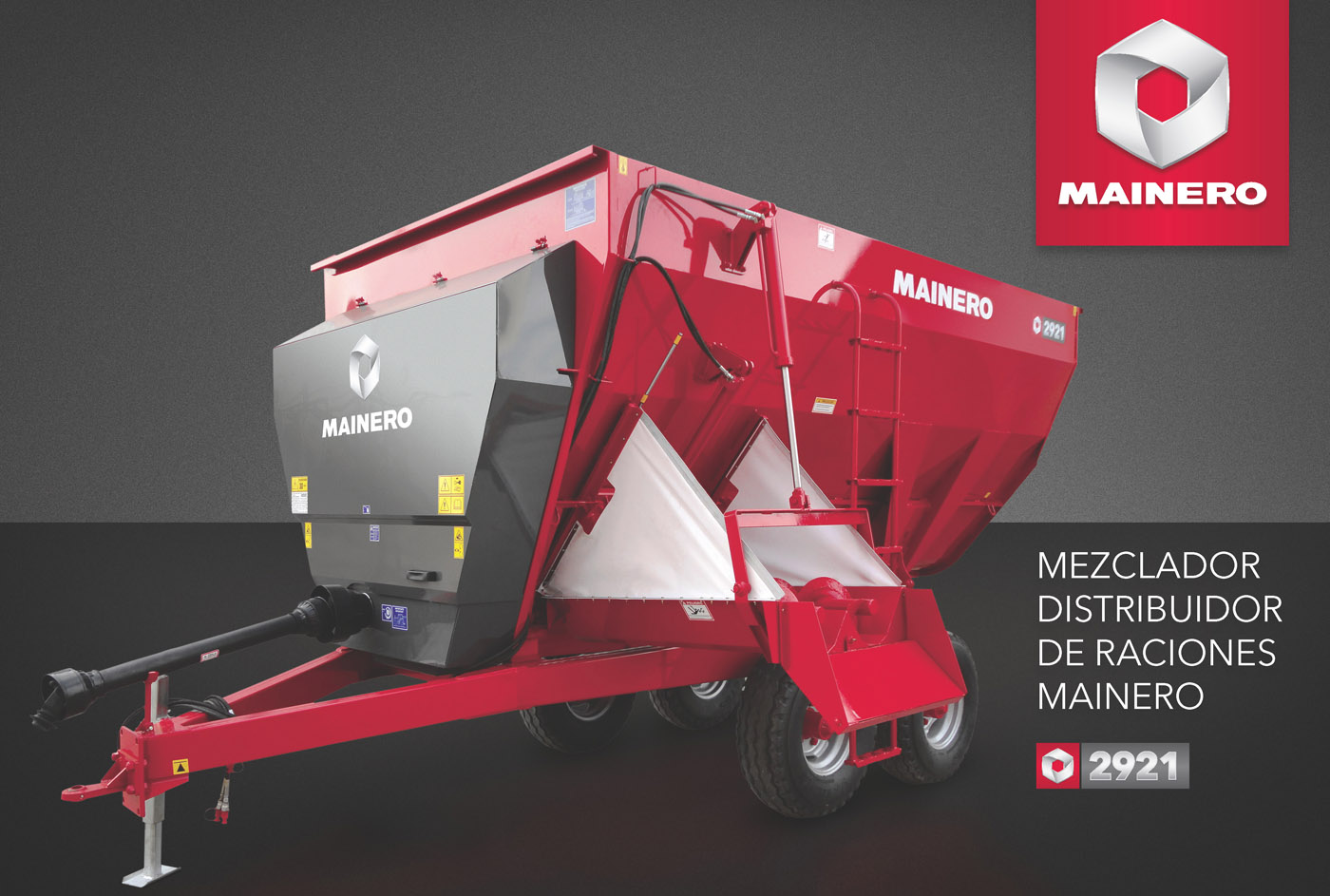 MEZCLADOR DISTRIBUIDOR DE RACIONES MAINERO 2921